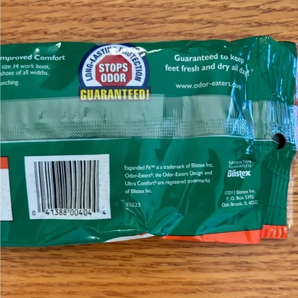 Odor Eaters Odor Destroying Insoles Adult White 1 Pair Trim to Fit New Footcare - Picture 4 of 4